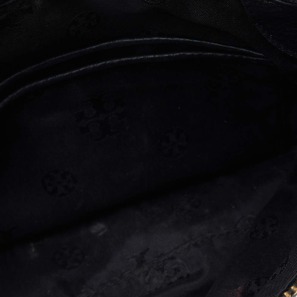 Tory Burch Crossbody Chelsea Black Leather Shoulder Bag - MyDesignerly