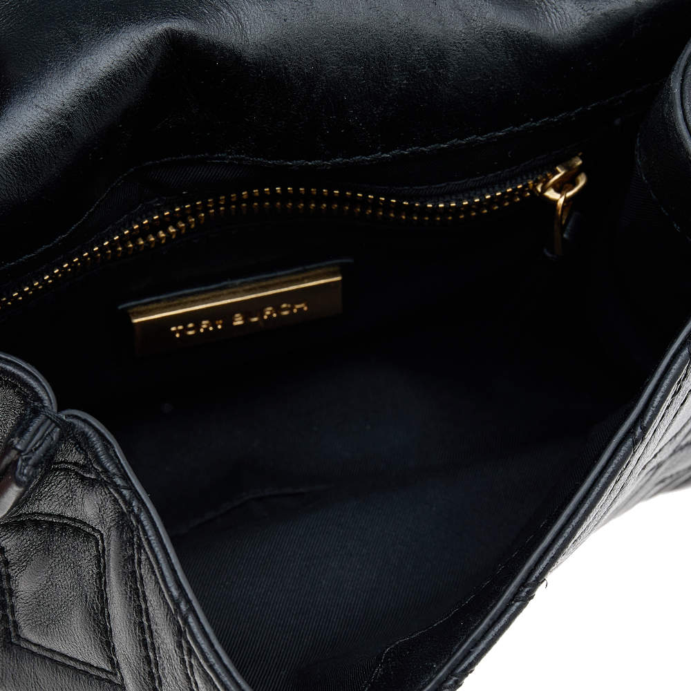 NEW Tory Burch Fleming Farida Charm Bag Black - J'adore Fashion Boutique