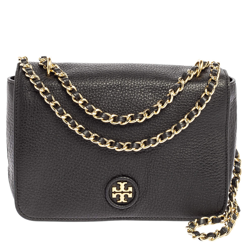 tory burch black shoulder bag