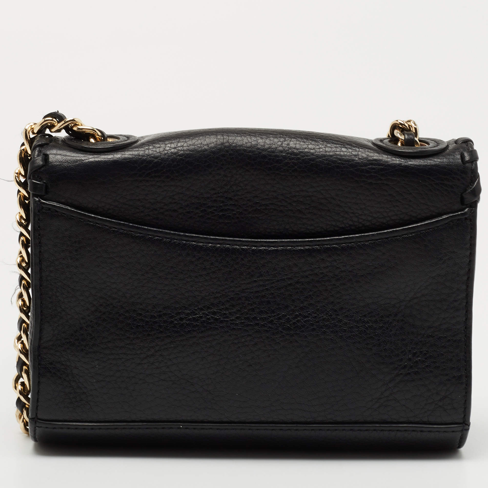 Tory Burch Black Leather Marion Crossbody Bag - ShopStyle