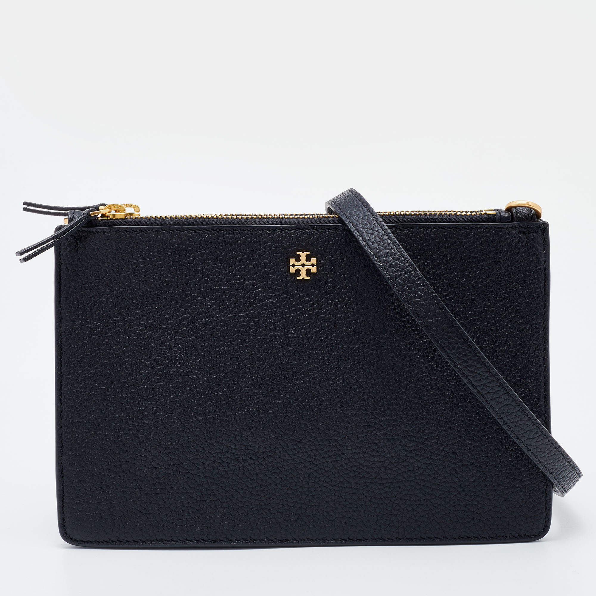 Tory Burch Black Leather Crossbody Bag Tory Burch | The Luxury Closet