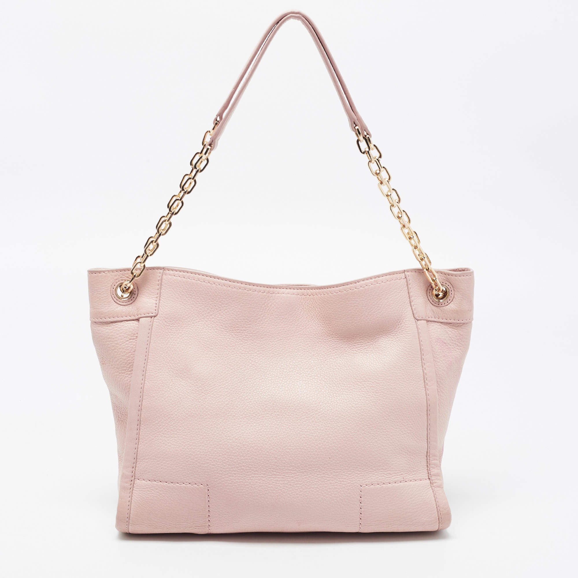 Tory Burch Leather Britten Small Slouchy Tote (SHF-19671) – LuxeDH