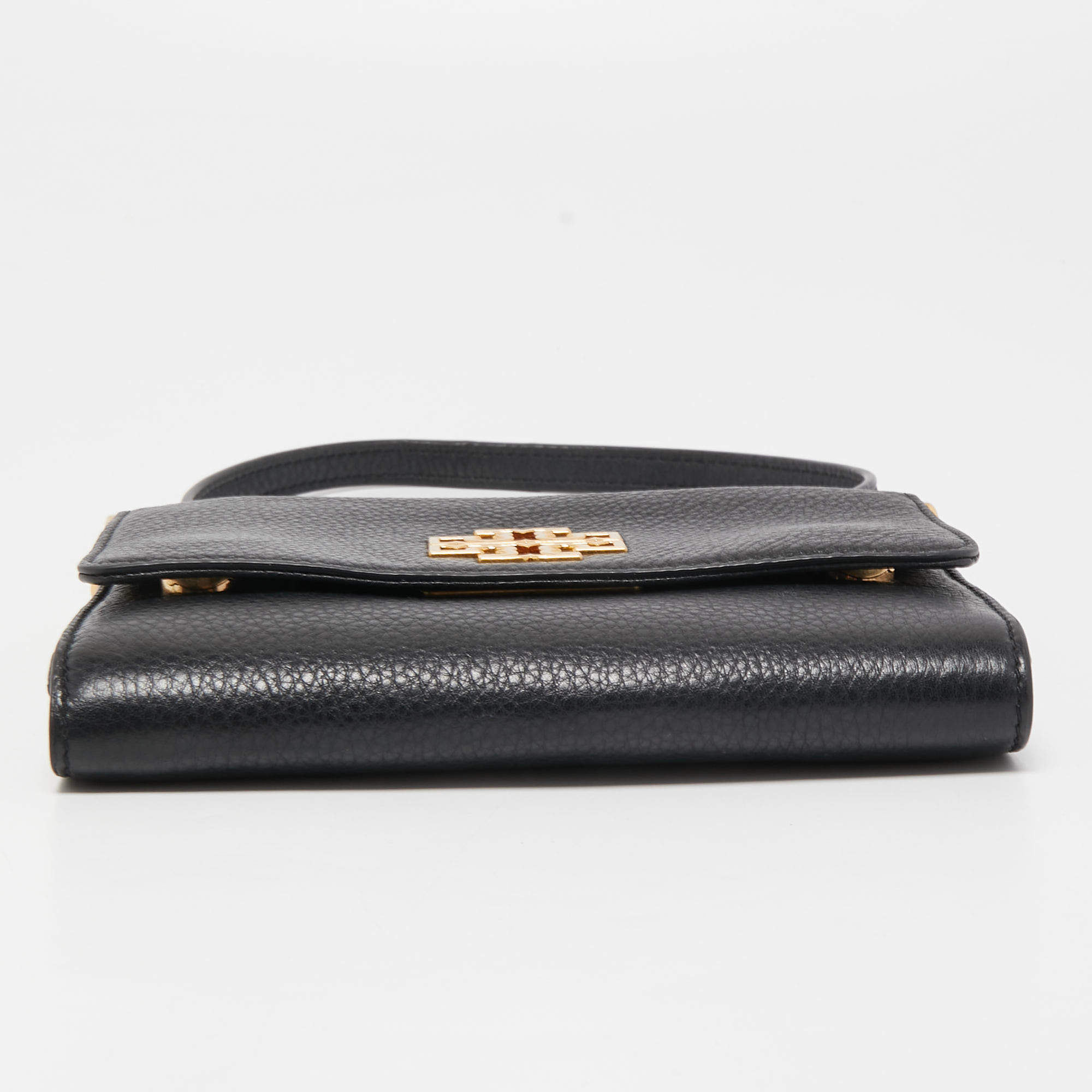 Leather crossbody bag Tory Burch Black in Leather - 34059163