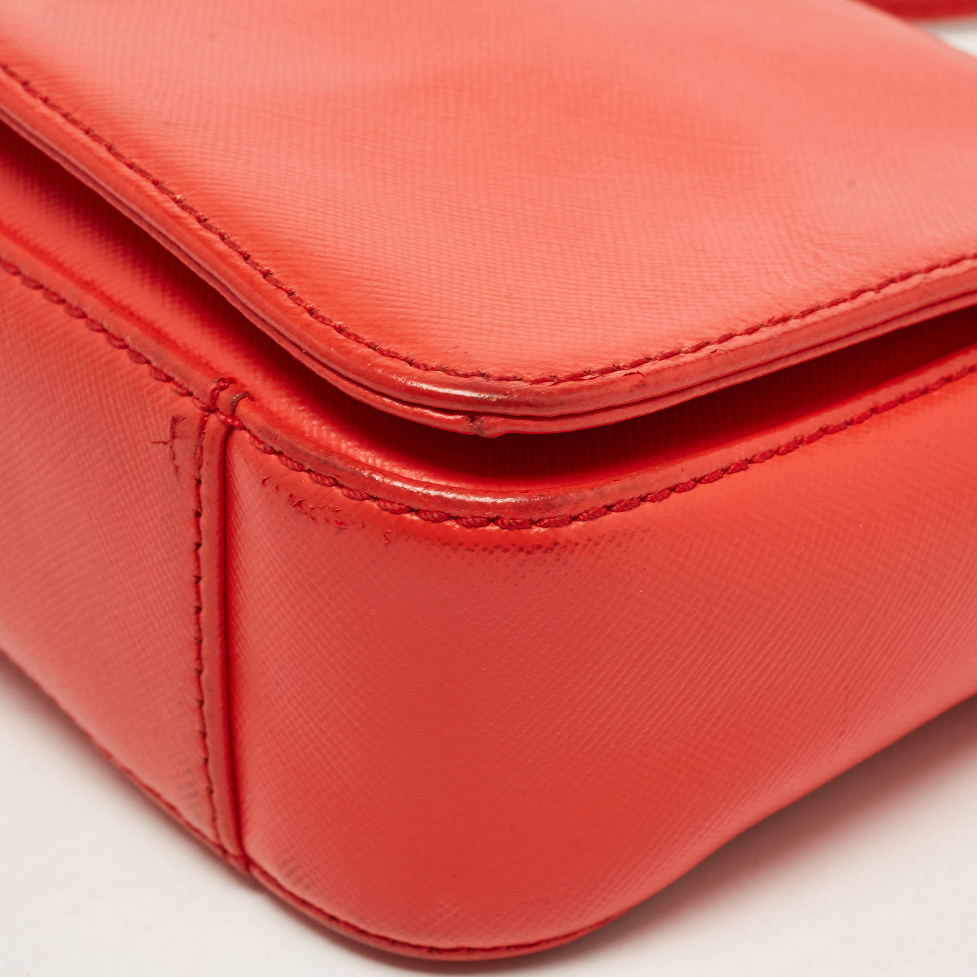 Tory Burch Orange Kira Mini gold chain bag purse | Chain bags, Purses and  bags, Bags