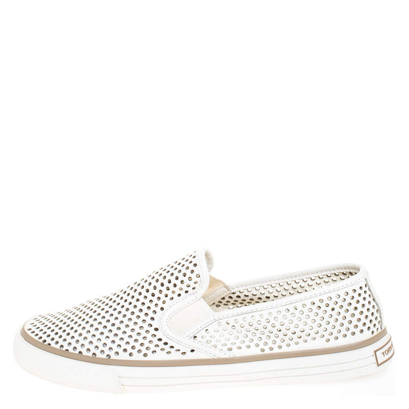 tory burch white sneakers