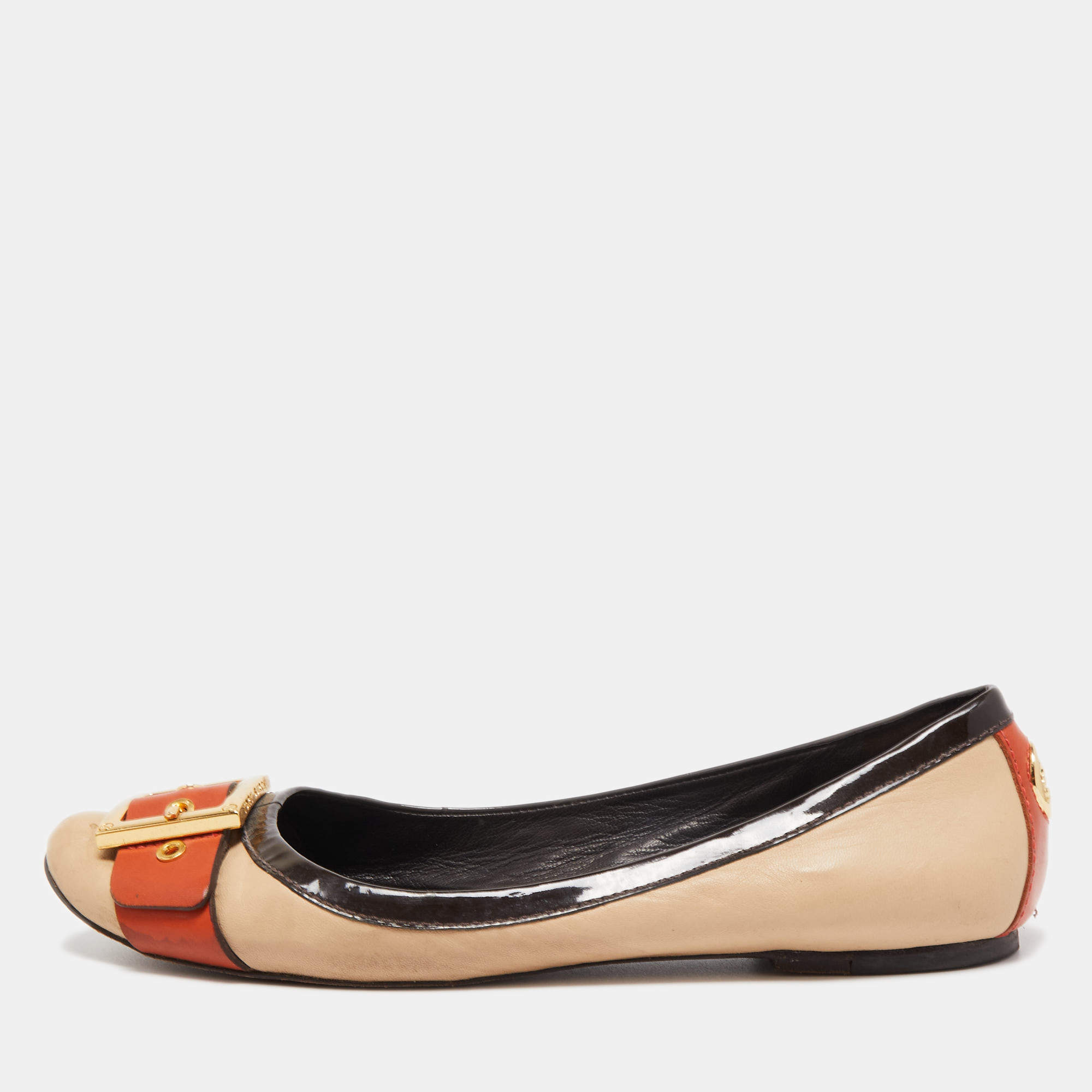 Tory Burch Tricolor Leather Ballet Flats Size 40.5 