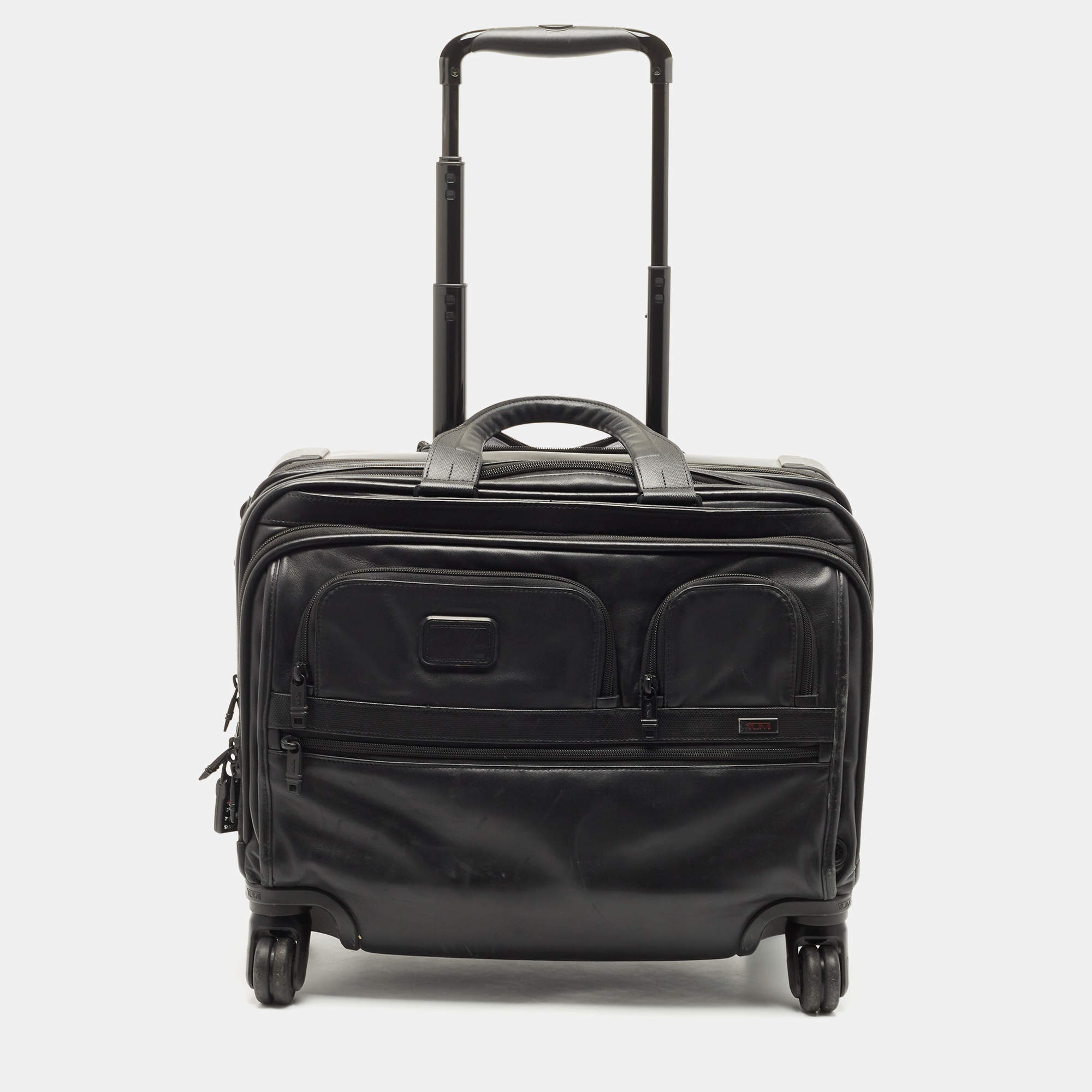 Tumi deluxe 4 outlet wheeled laptop case brief