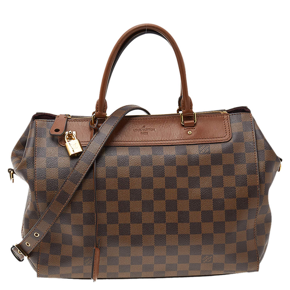 Pre Owned Louis Vuitton Damier Ebene Canvas Greenwich Bag
