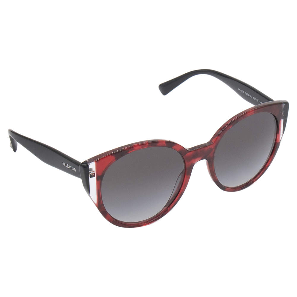 Valentino Havana/Gradient Black VA4038 Sunglasses