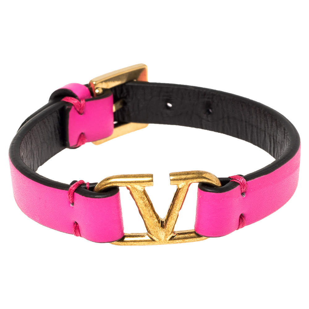 Patent leather bracelet Louis Vuitton Pink in Patent leather