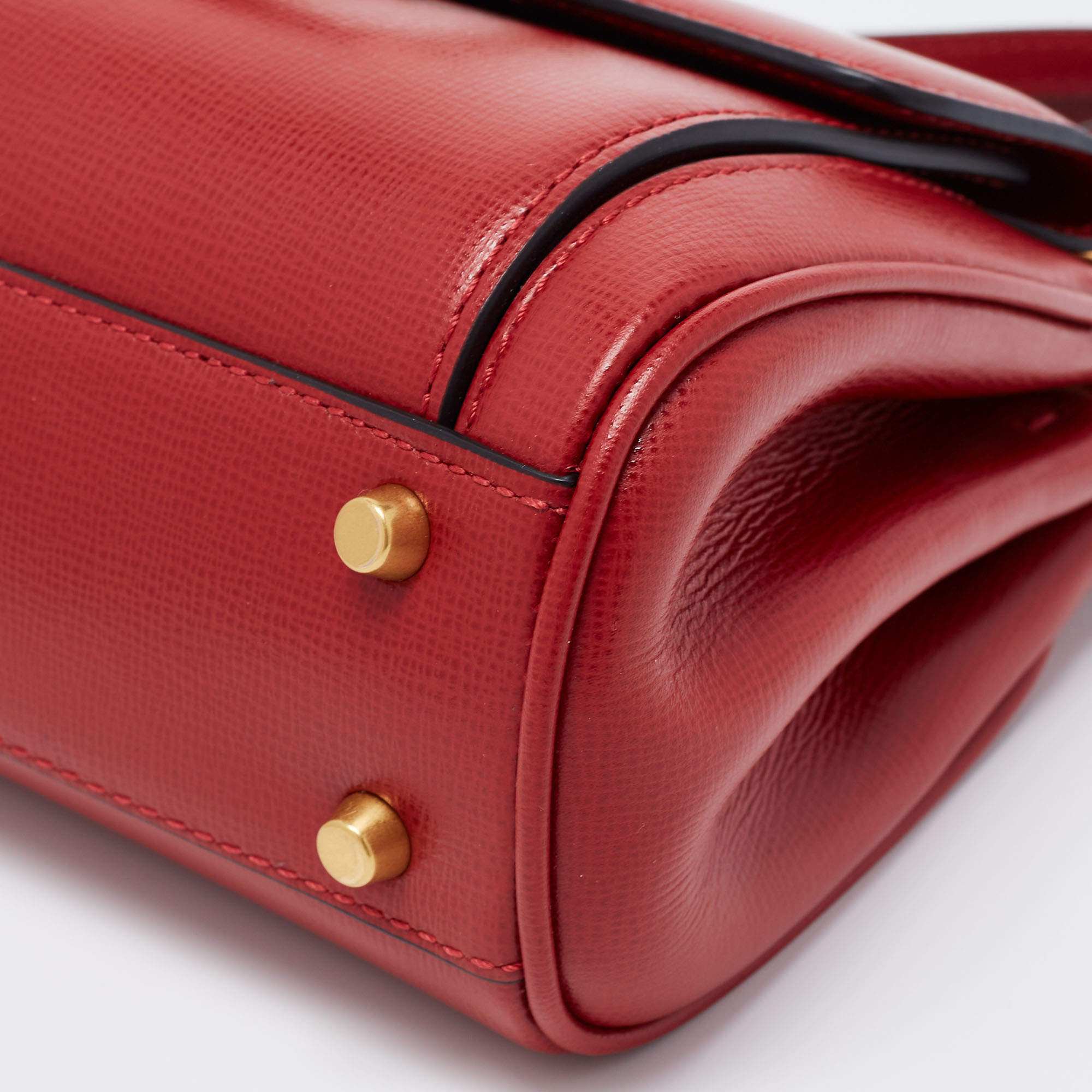 Valentino Rockstud Tote Bag - Red Totes, Handbags - VAL344612
