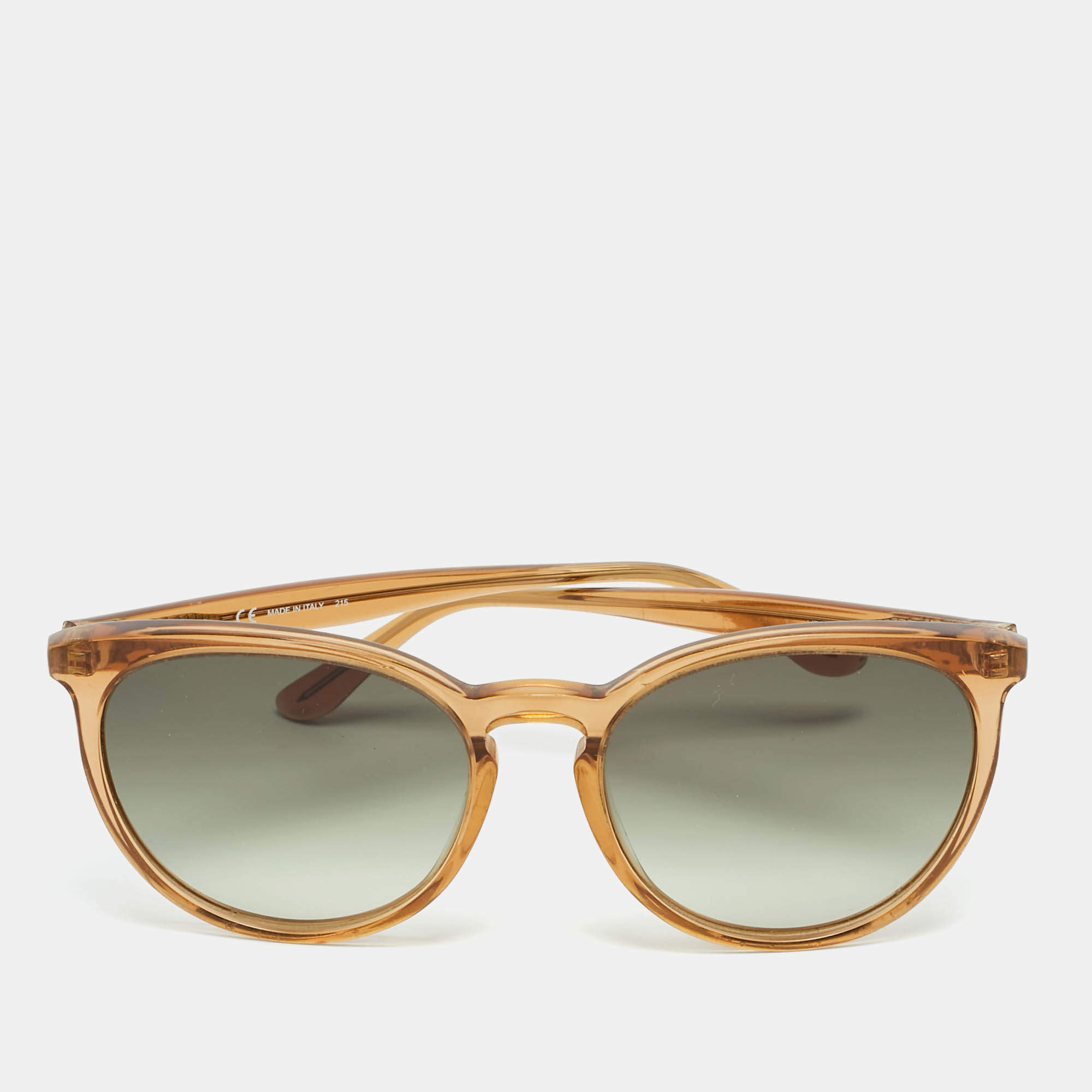 Valentino Brown Gradient V726S Round Sunglasses