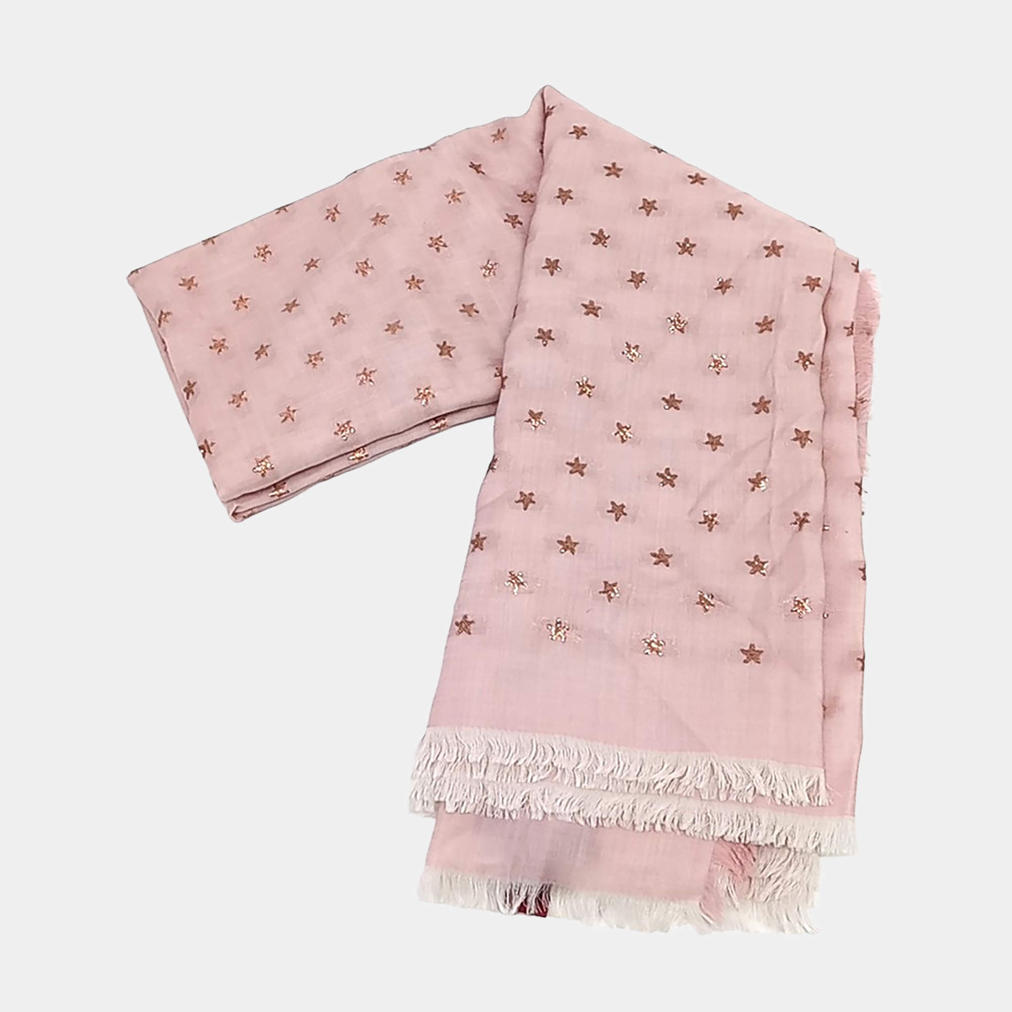 مملوكة مسبقًا Valentino Wool Pink muffler