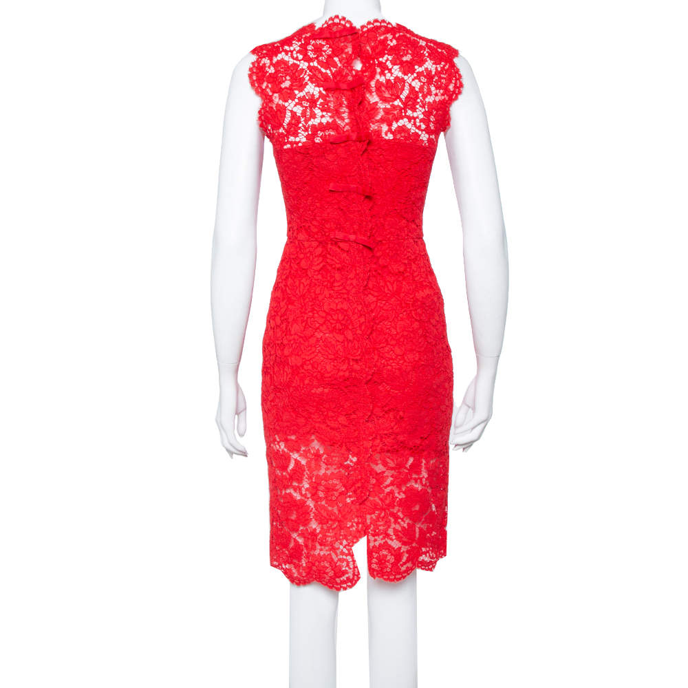 Red Floral Lace Pattern / Seamless Red Floral Lace Wa By Lina Sipelyte ...