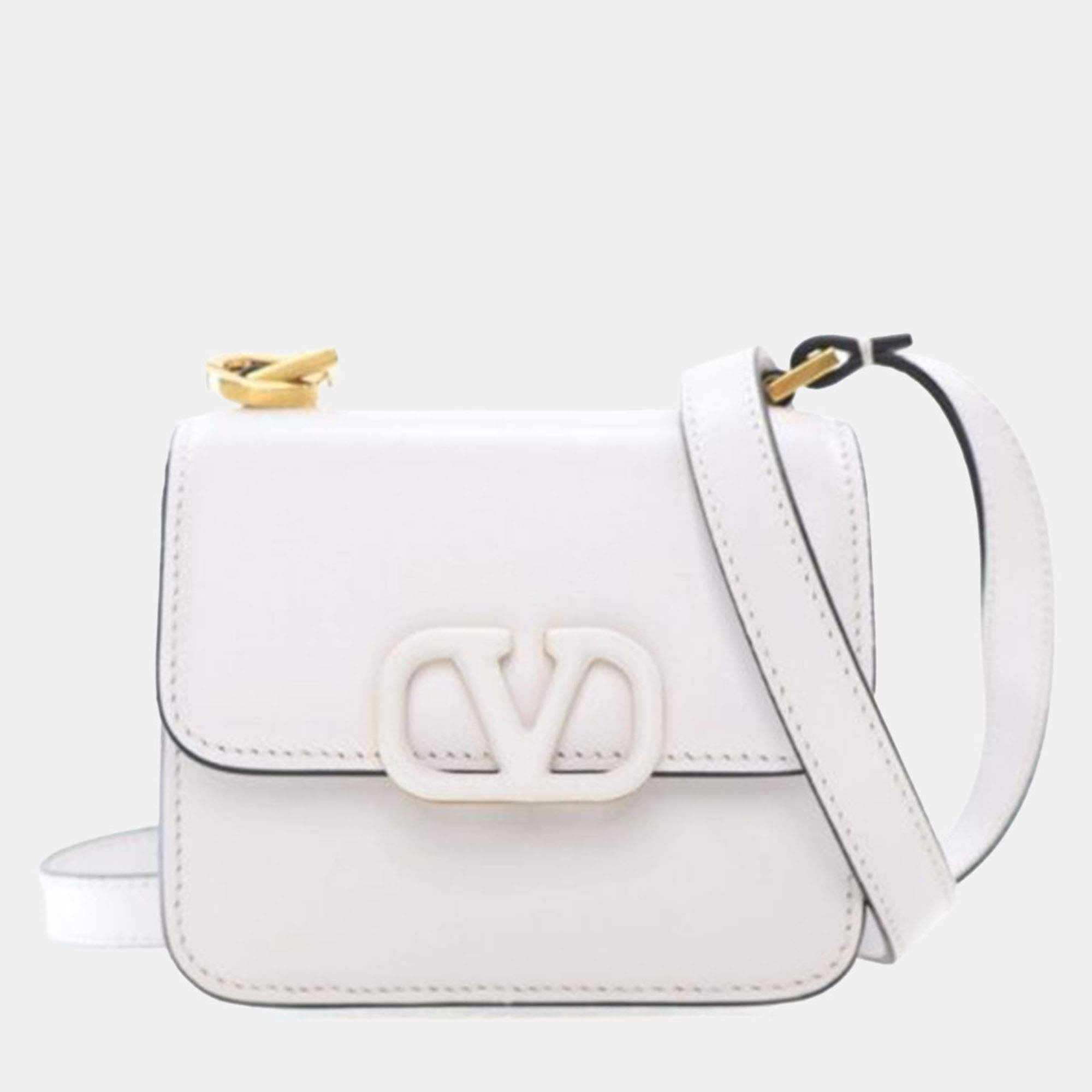 Pre Owned Valentino Micro Calfskin VSling Flap Bag