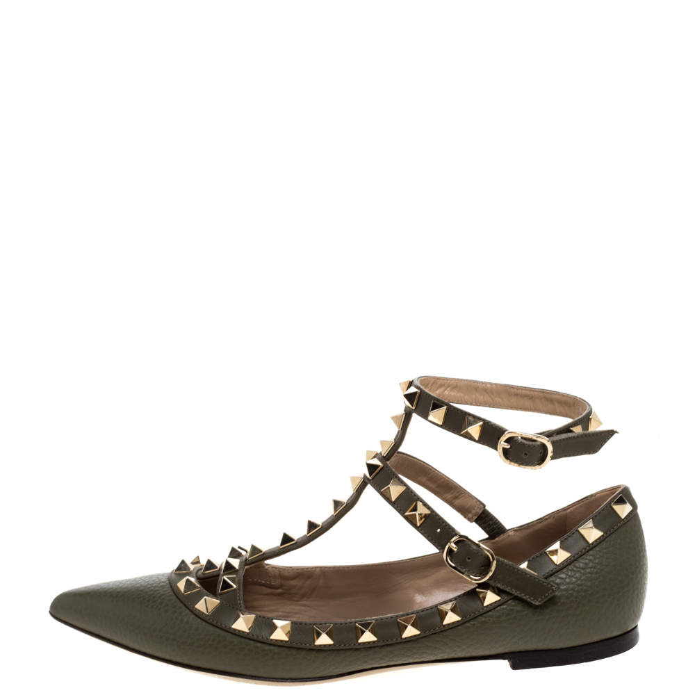 studded flats like valentino