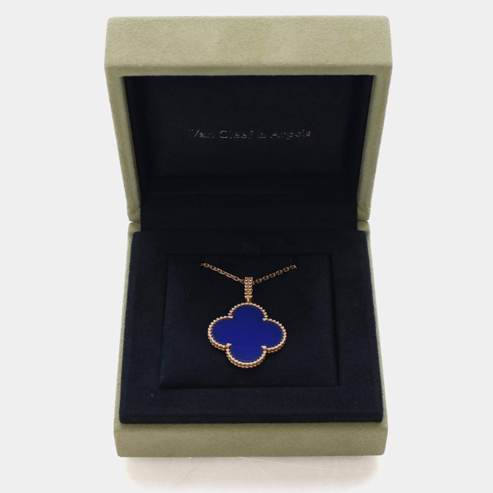 مملوكة مسبقًا قلادة فان كليف آند أربلز ماجيك الهامبرا عقيق