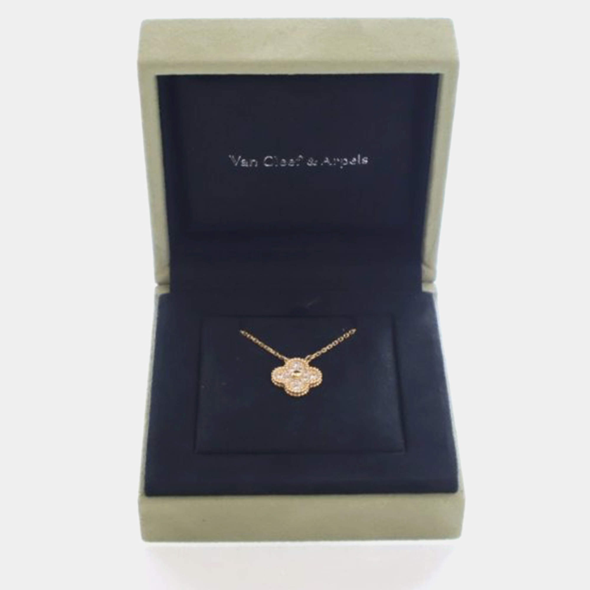 Pre Owned قلادة فان كليف آند أربلز فينتاج ألهامبرا ألماس