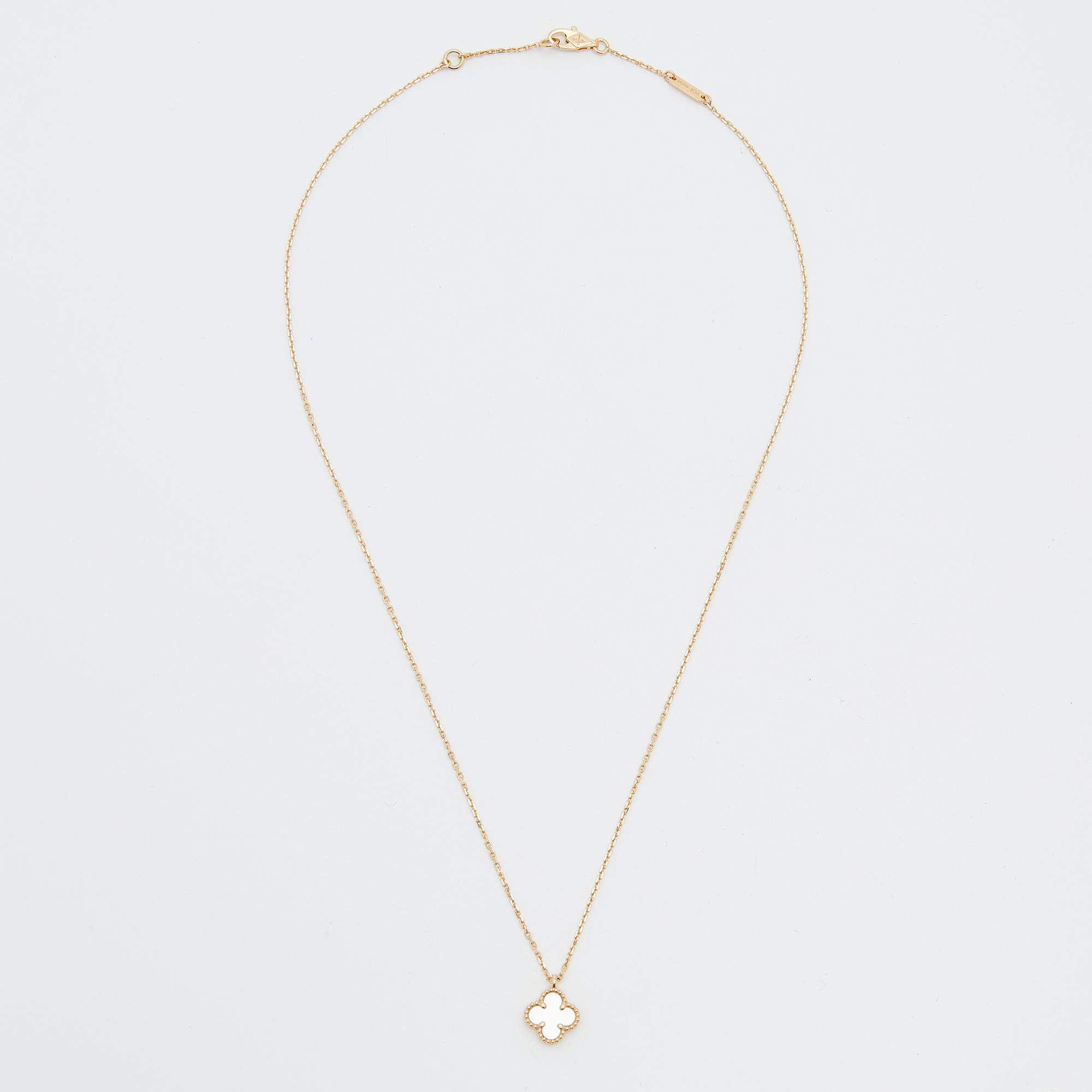Van Cleef and Arpels Fleurette Diamond White Gold Small Pendant Necklace at  1stDibs | van cleef mini necklace, mini van cleef necklace, small white van  cleef necklace