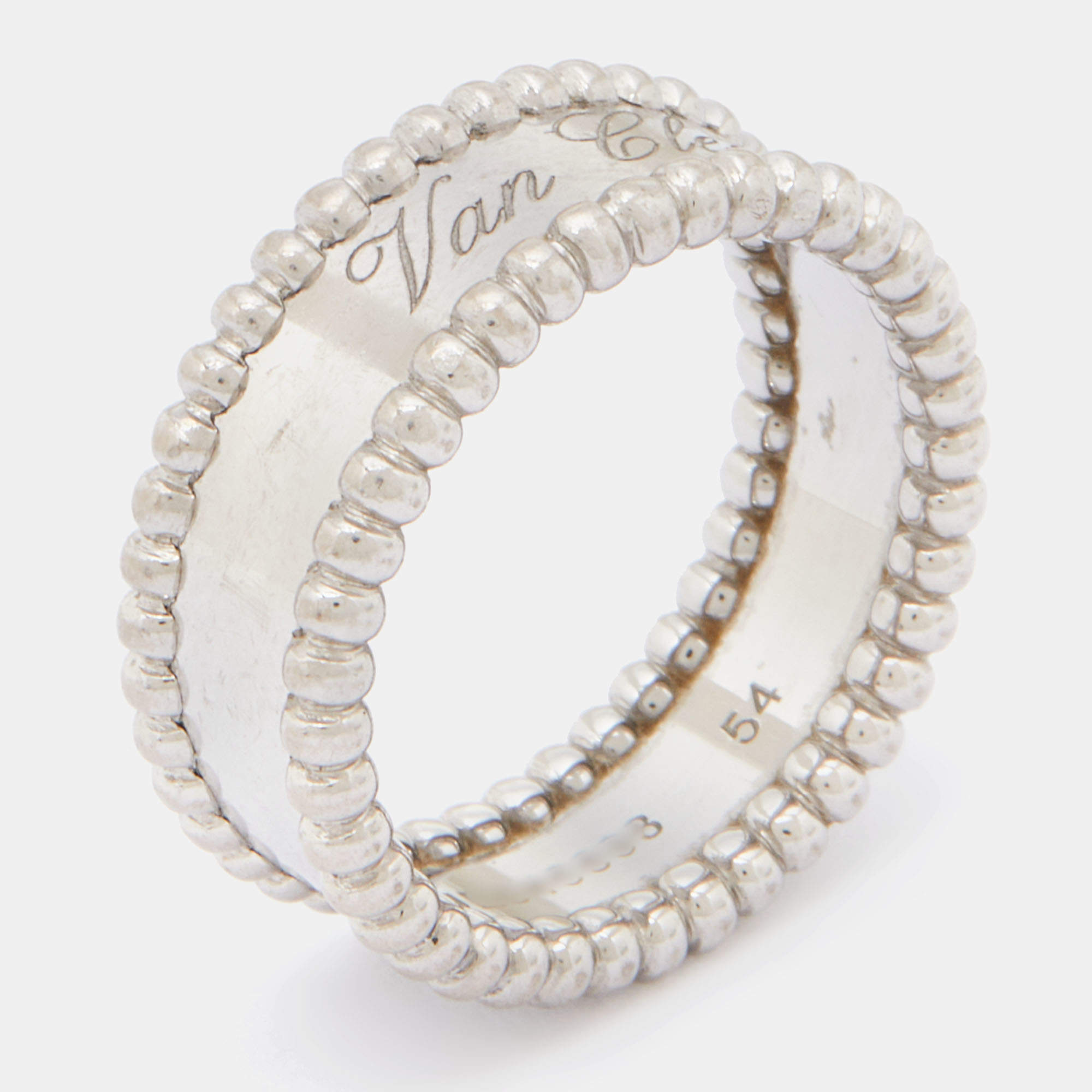 Van Cleef & Arpels - Perlee Signature Ring - Ring Woman White Gold