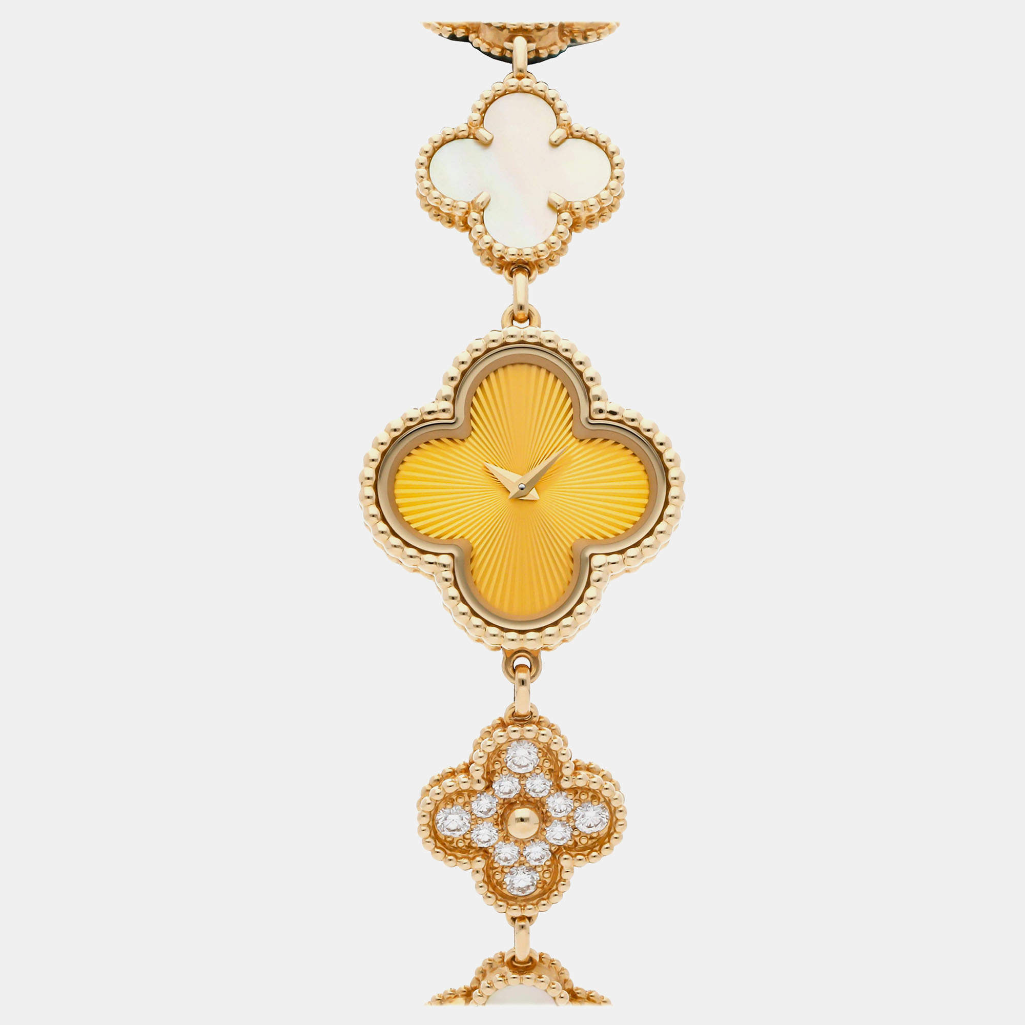 Pre-Owned Van Cleef & Arpels Sweet Alhambra Watch VCARO8WW00