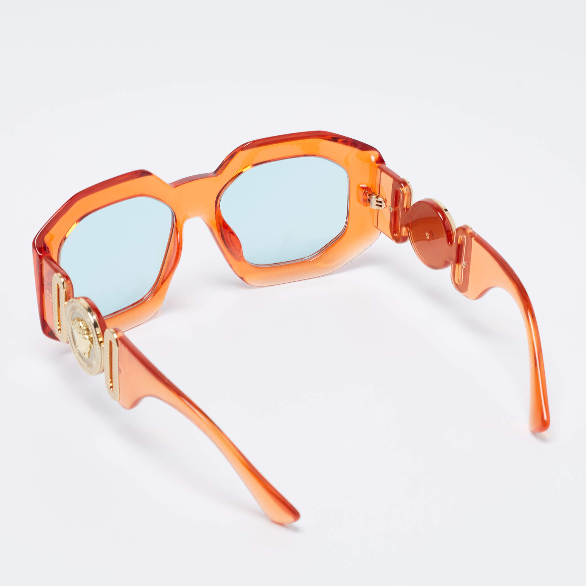 Orange 2025 versace sunglasses