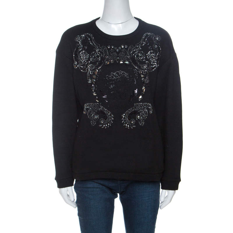 Versace 2025 sequin sweatshirt