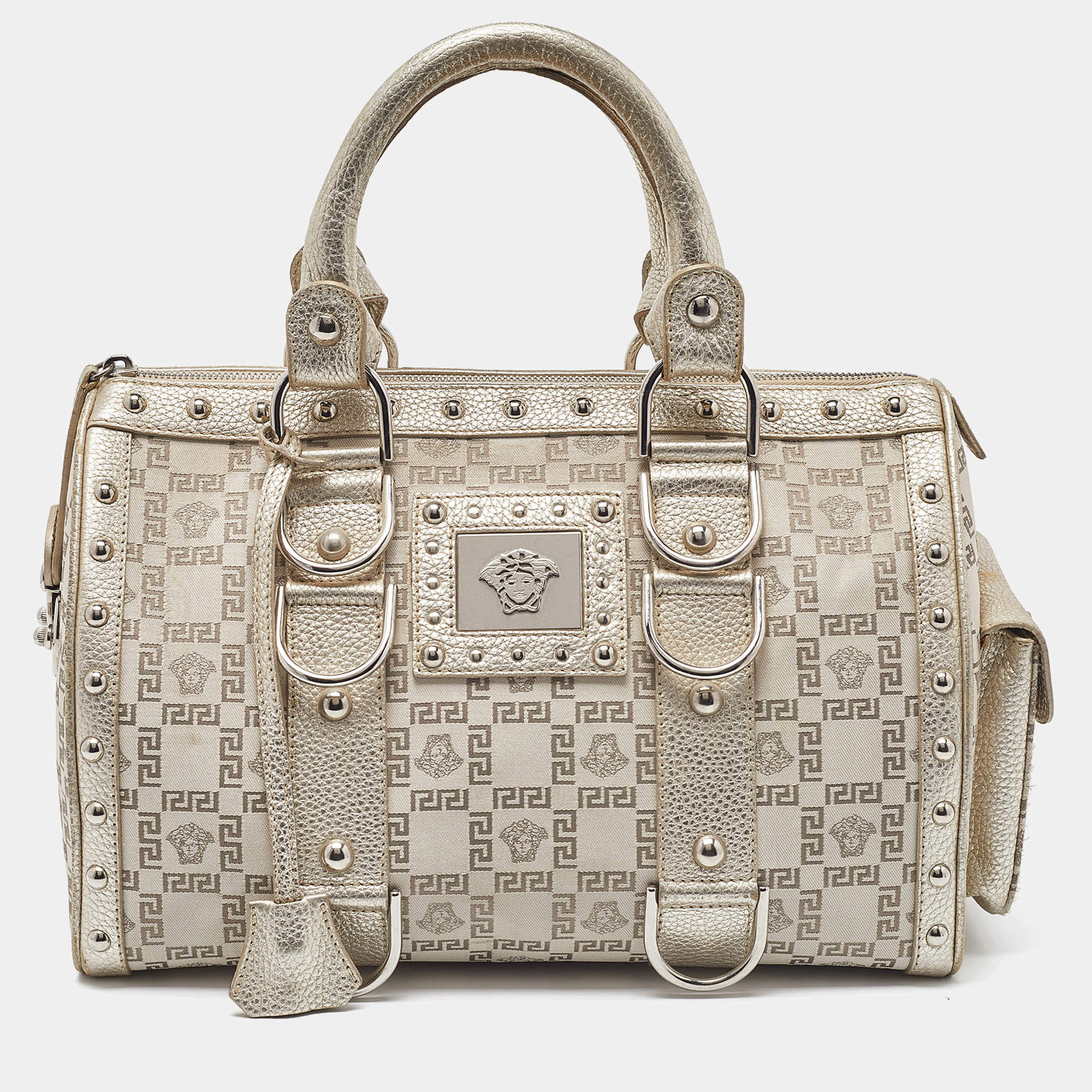Versace Handbags In Beige | ModeSens