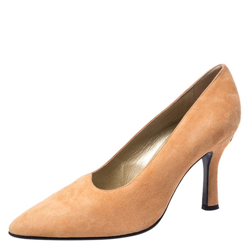 versace pointed heels