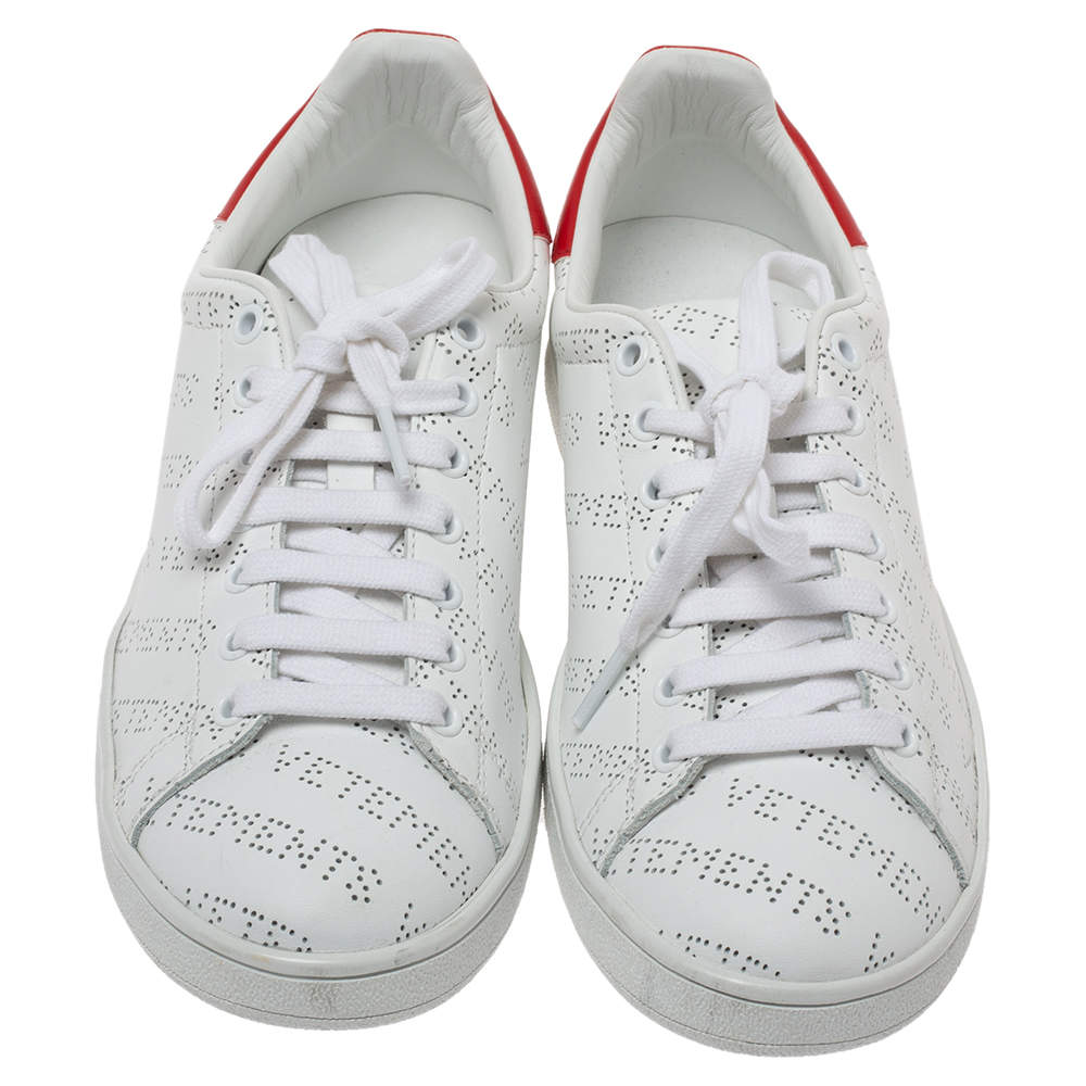 Vetements perforated hot sale leather sneakers