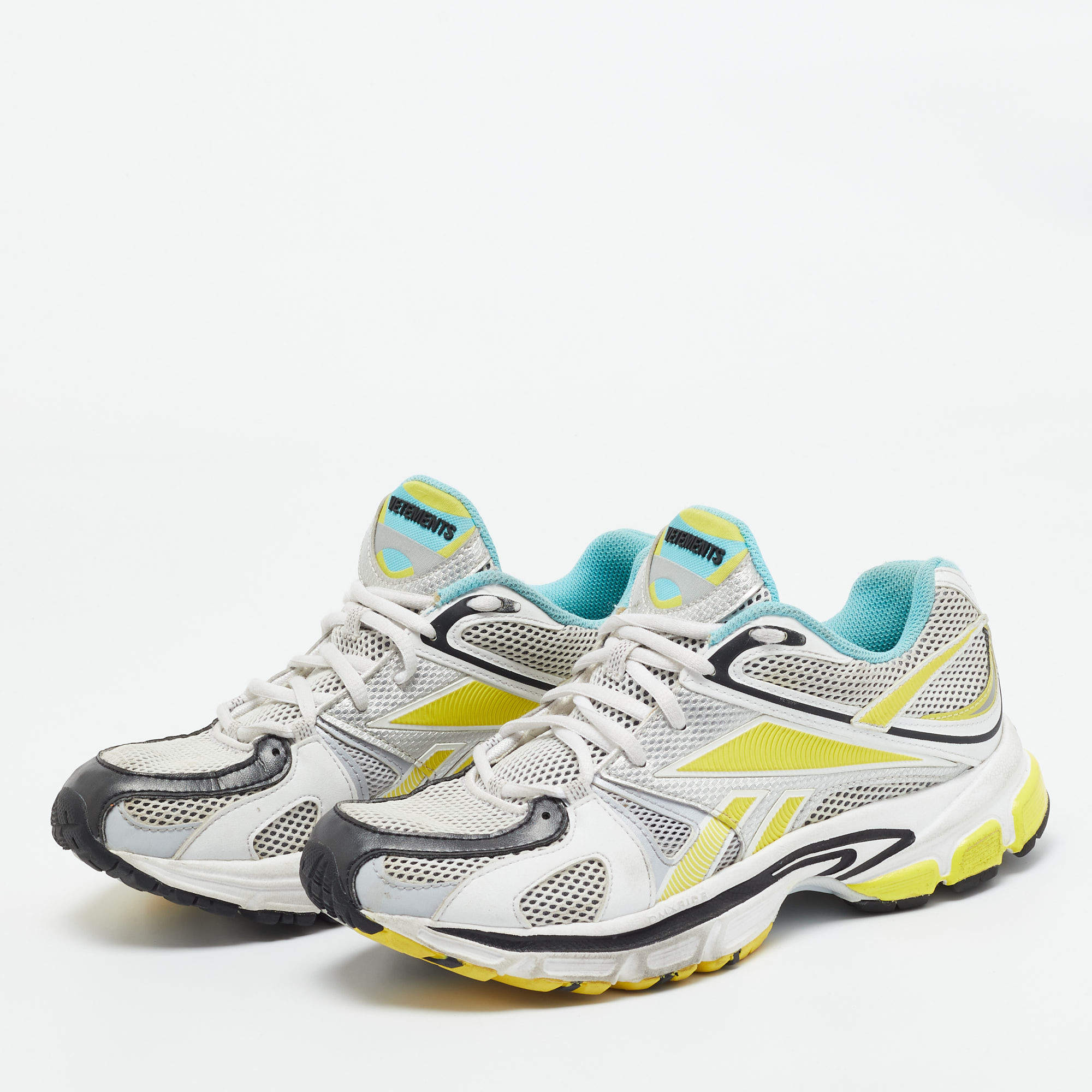 VETEMENTS Reebok マフラー　イエロー luxury-women-vetements-used-