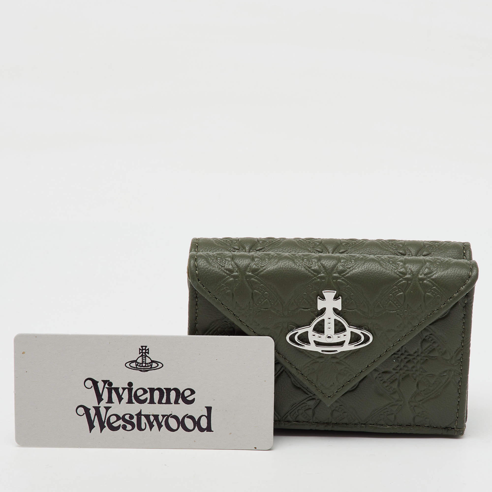 Vivienne Westwood Multicolor Iridescent Croc Embossed