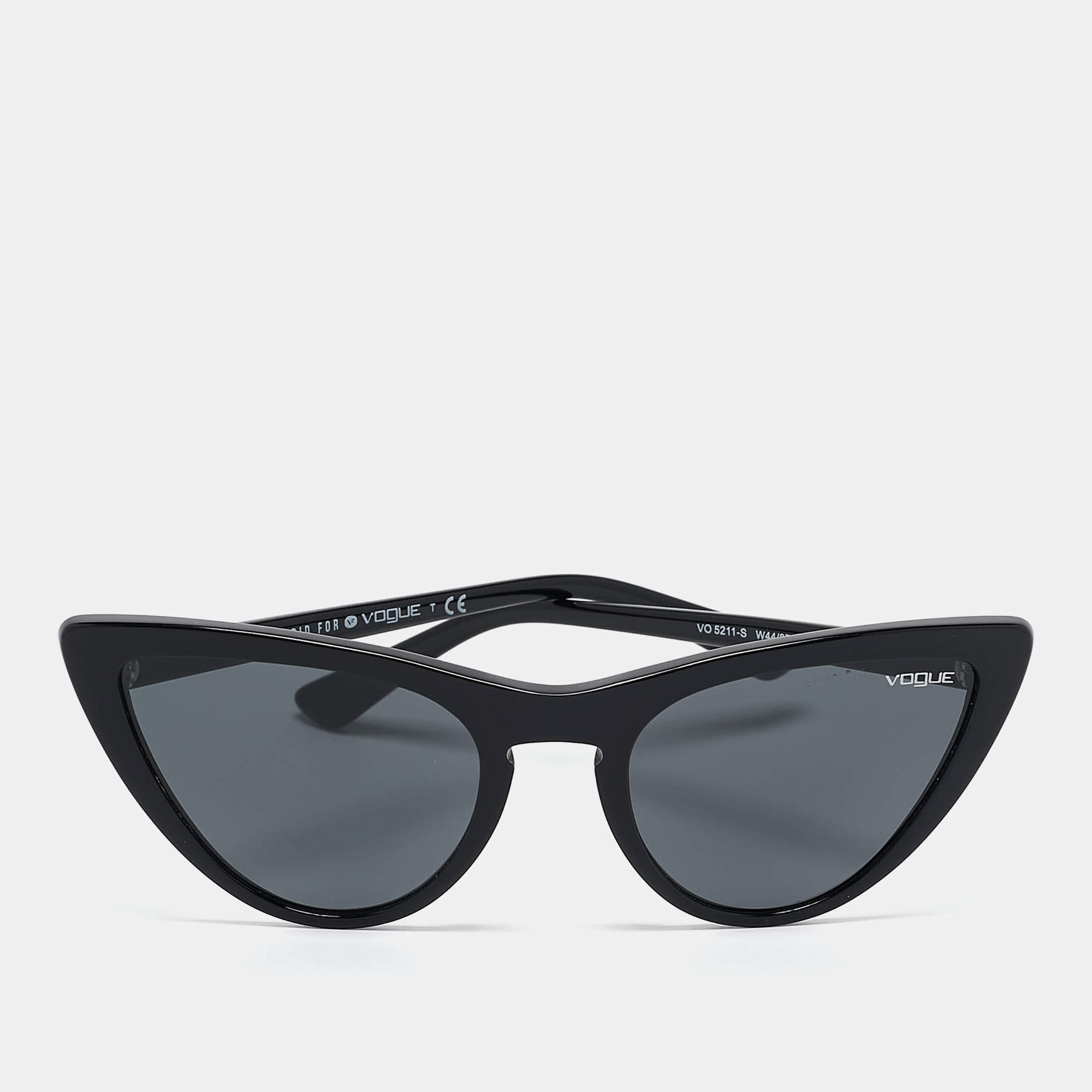 مملوكة مسبقًا Vogue Black Gigi Hadid Cat Eye Sunglasses