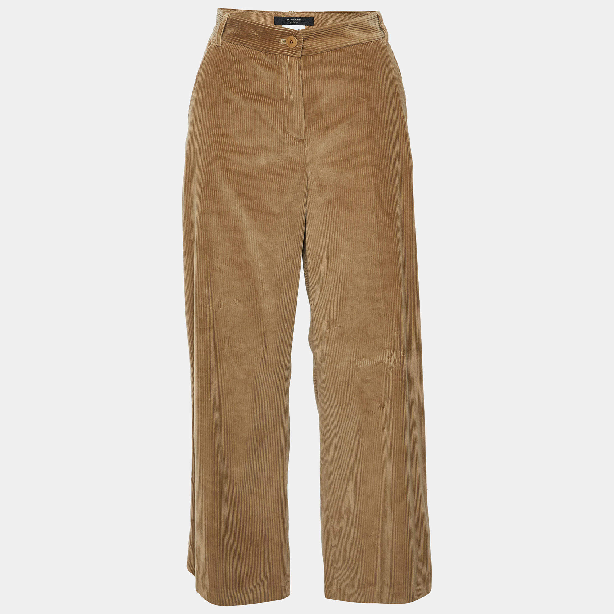 مملوكة مسبقًا Weekend Max Mara brown Corduroy Culottes S
