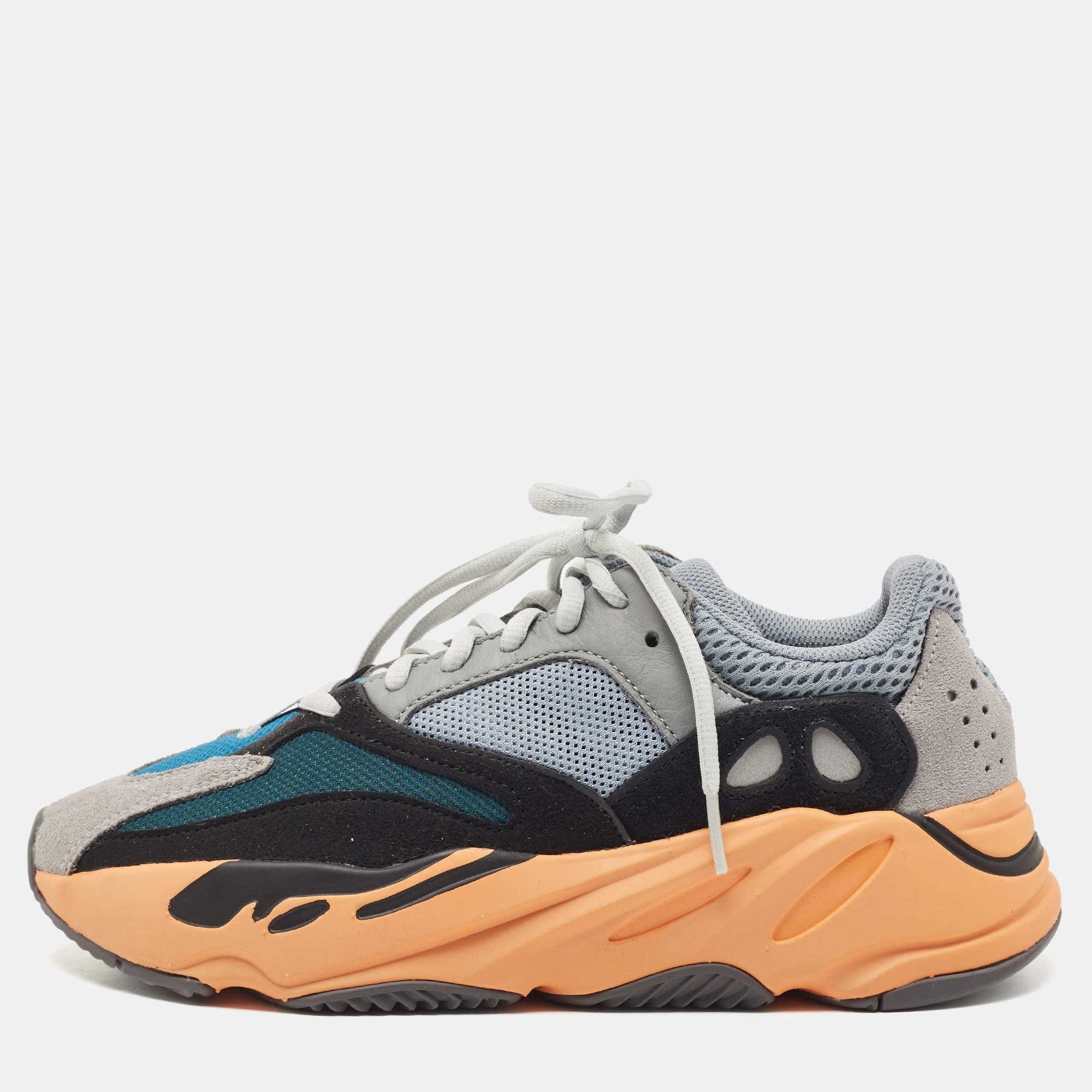 Pre Owned Yeezy x Adidas Multicolor Mesh and Fabric Boost 700 Sneakers Size 40 2/3