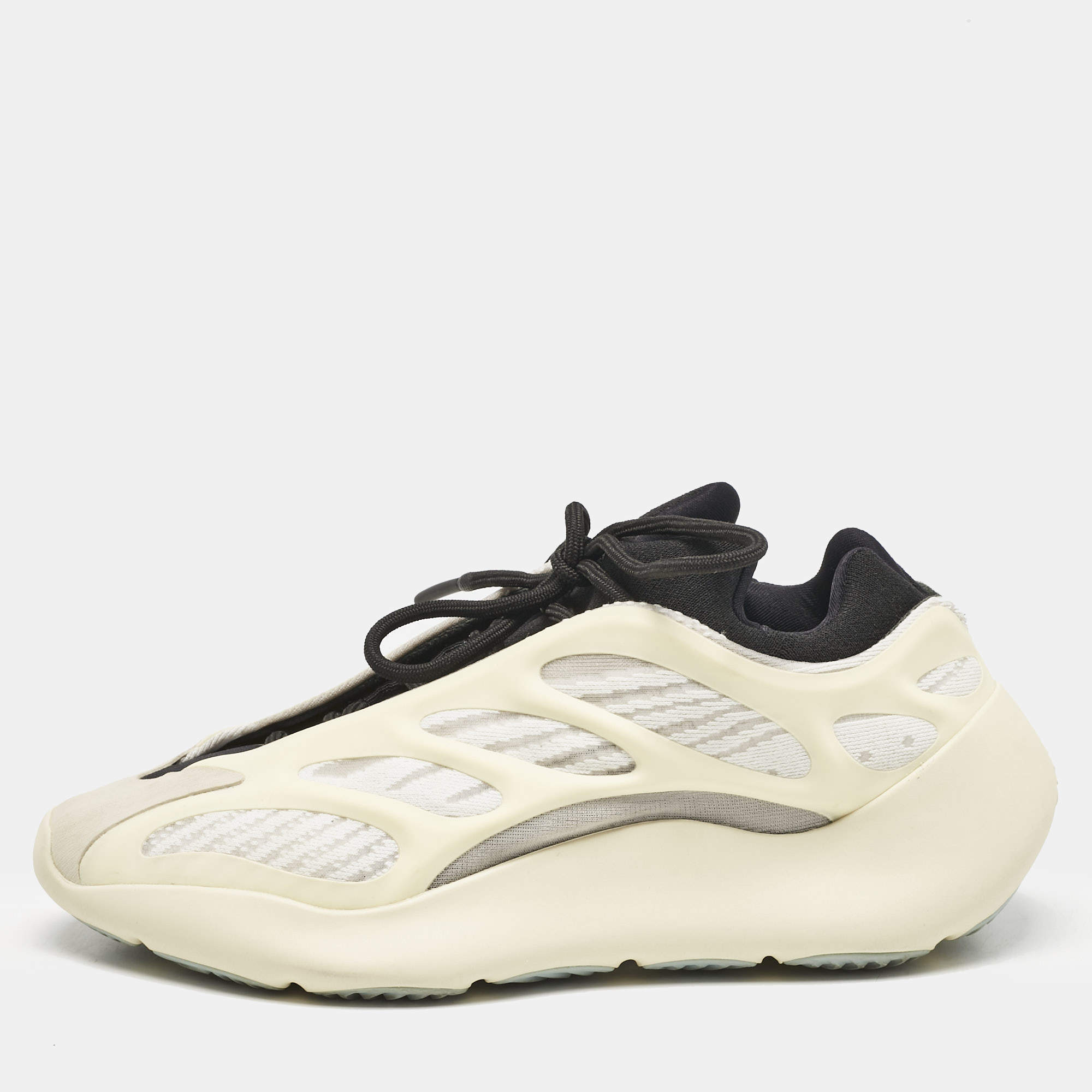 Yeezy x Adidas Cream Mesh and Rubber 700 V3 Azael Sneakers Size 40
