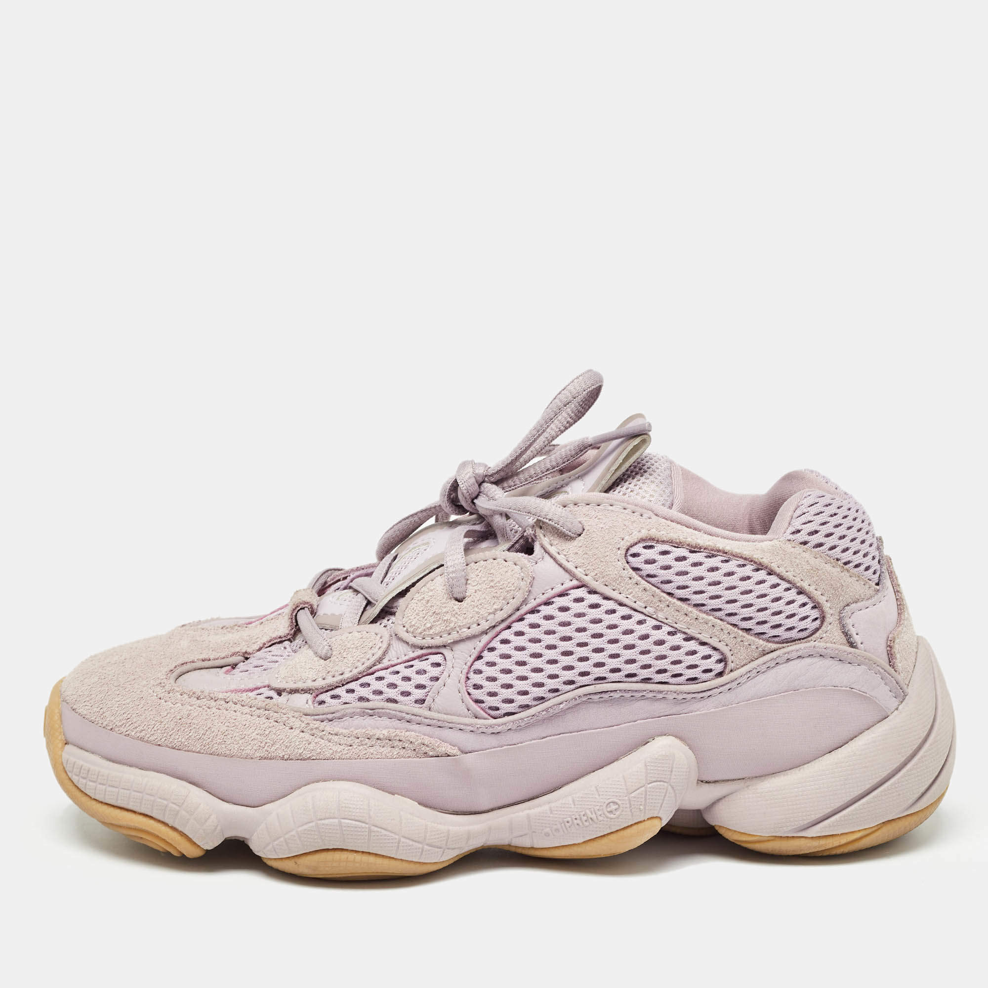 Yeezy x Adidas Purple Suede and Fabric Yeezy 500 Sneakers Size 38 Yeezy x Adidas TLC