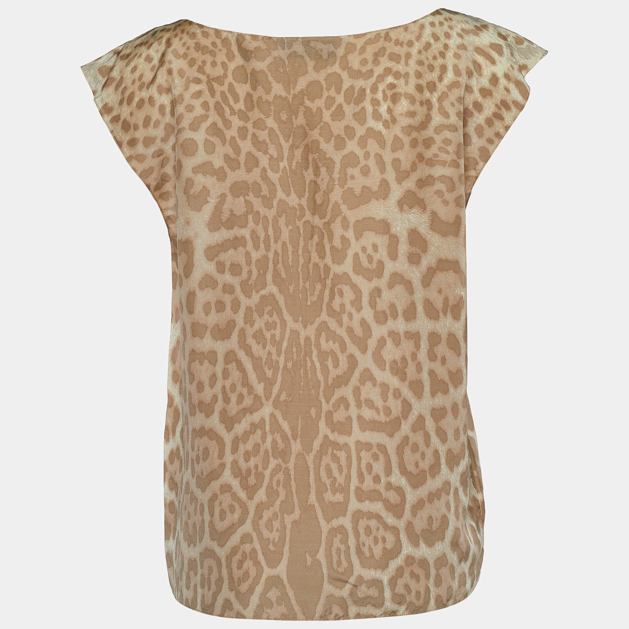 Yves saint shop laurent beige blouse