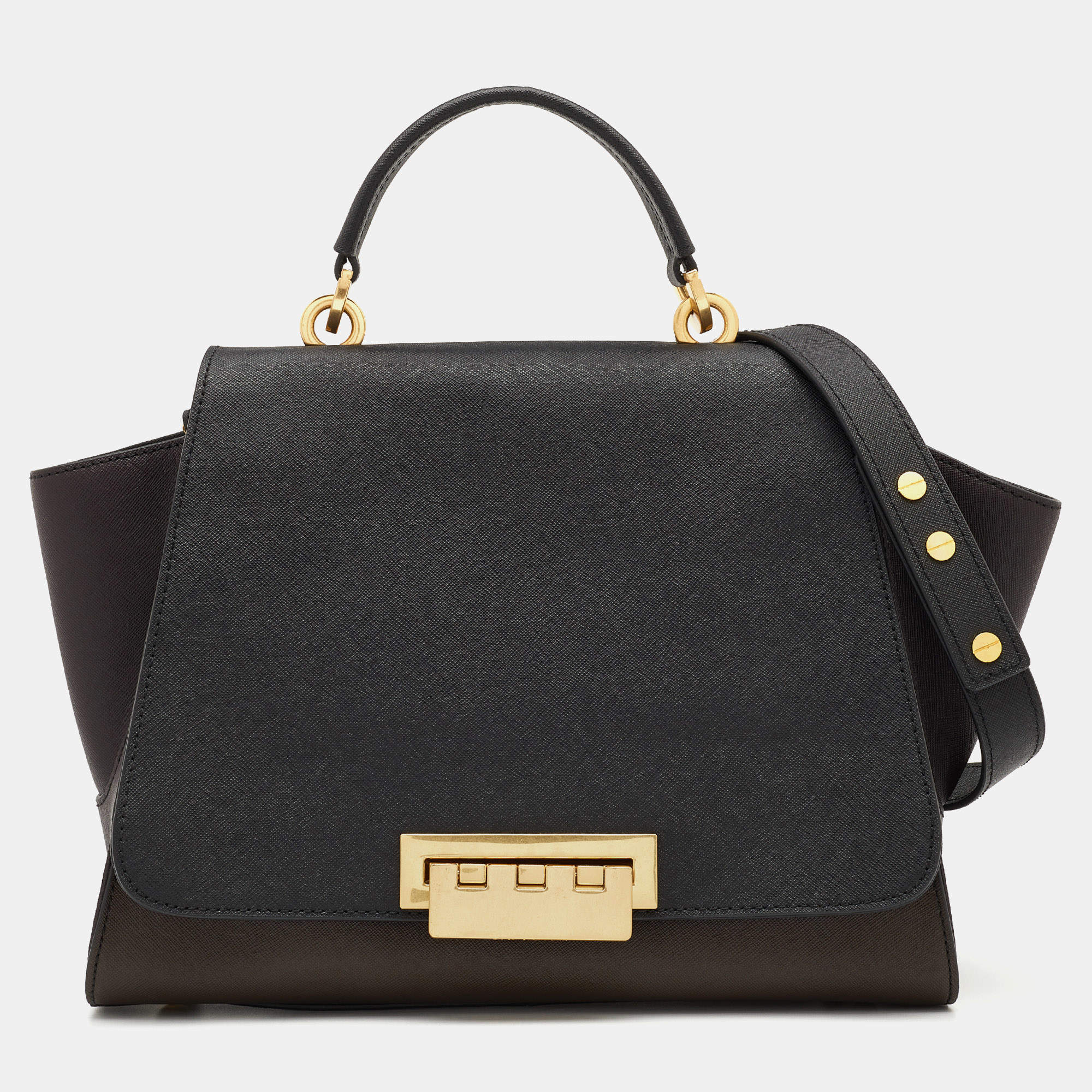 Zac Posen Multicolor Leather Eartha Top Handle Bag