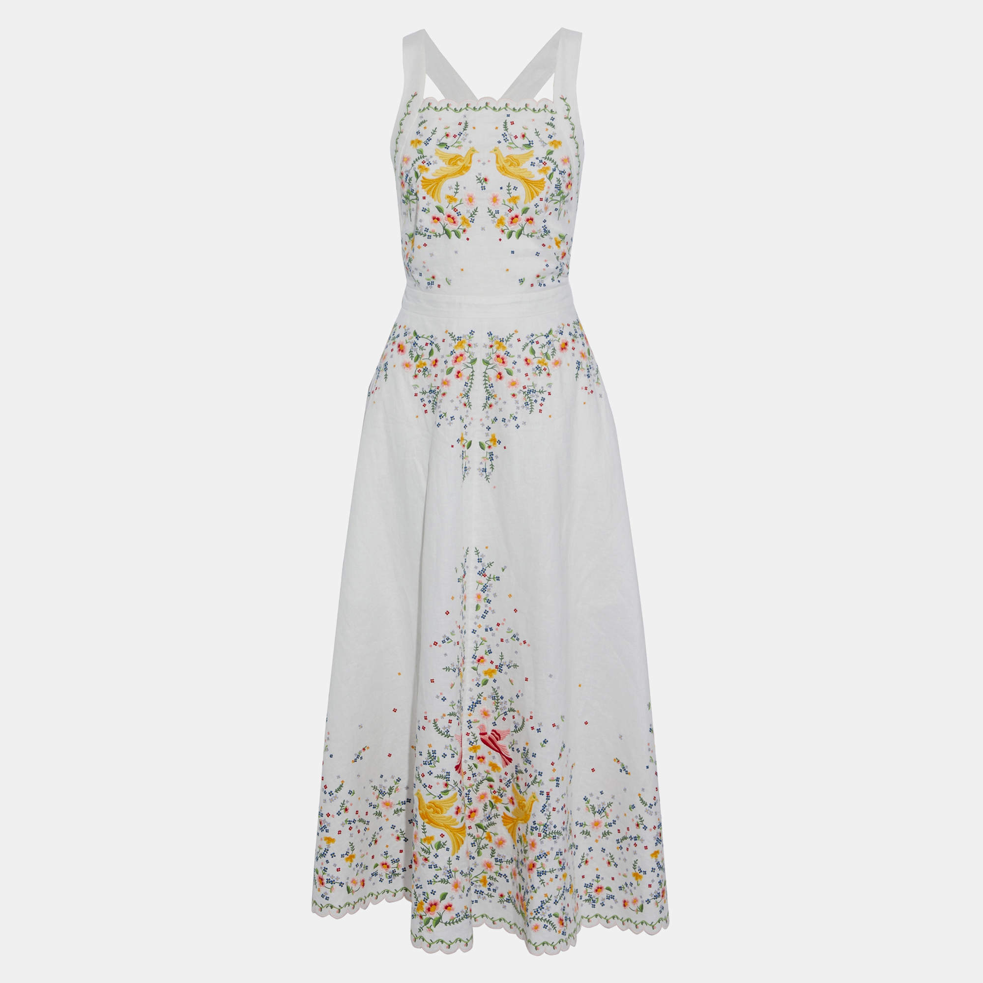 مملوكة مسبقًا Zimmermann Linen Midi Dress 1
