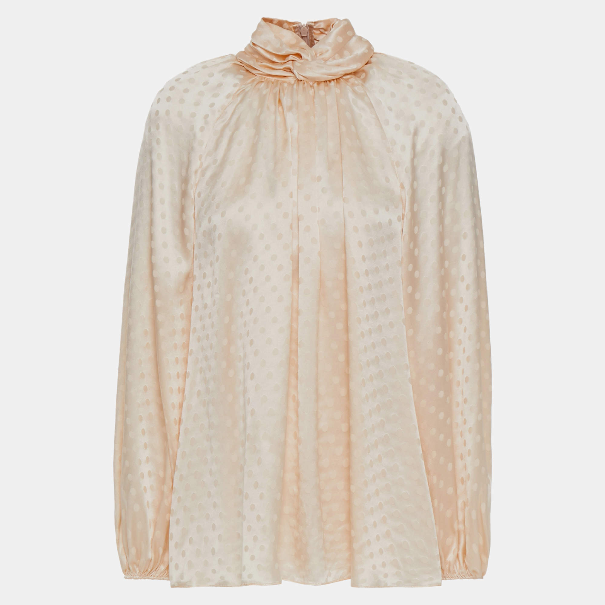 Pre Owned Zimmermann Silk Long Sleeved Top 1