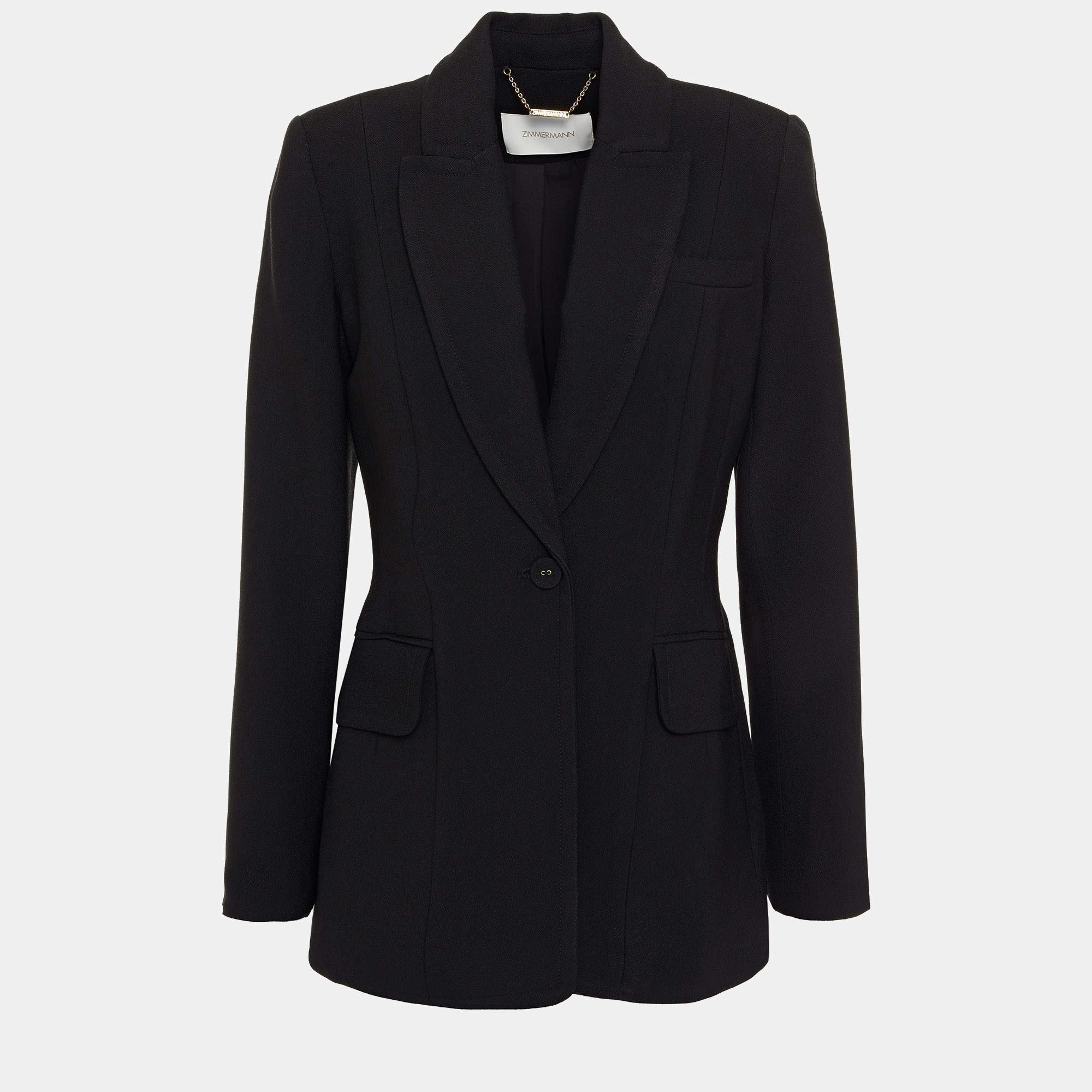 Pre Owned Zimmermann Viscose Blazer 1