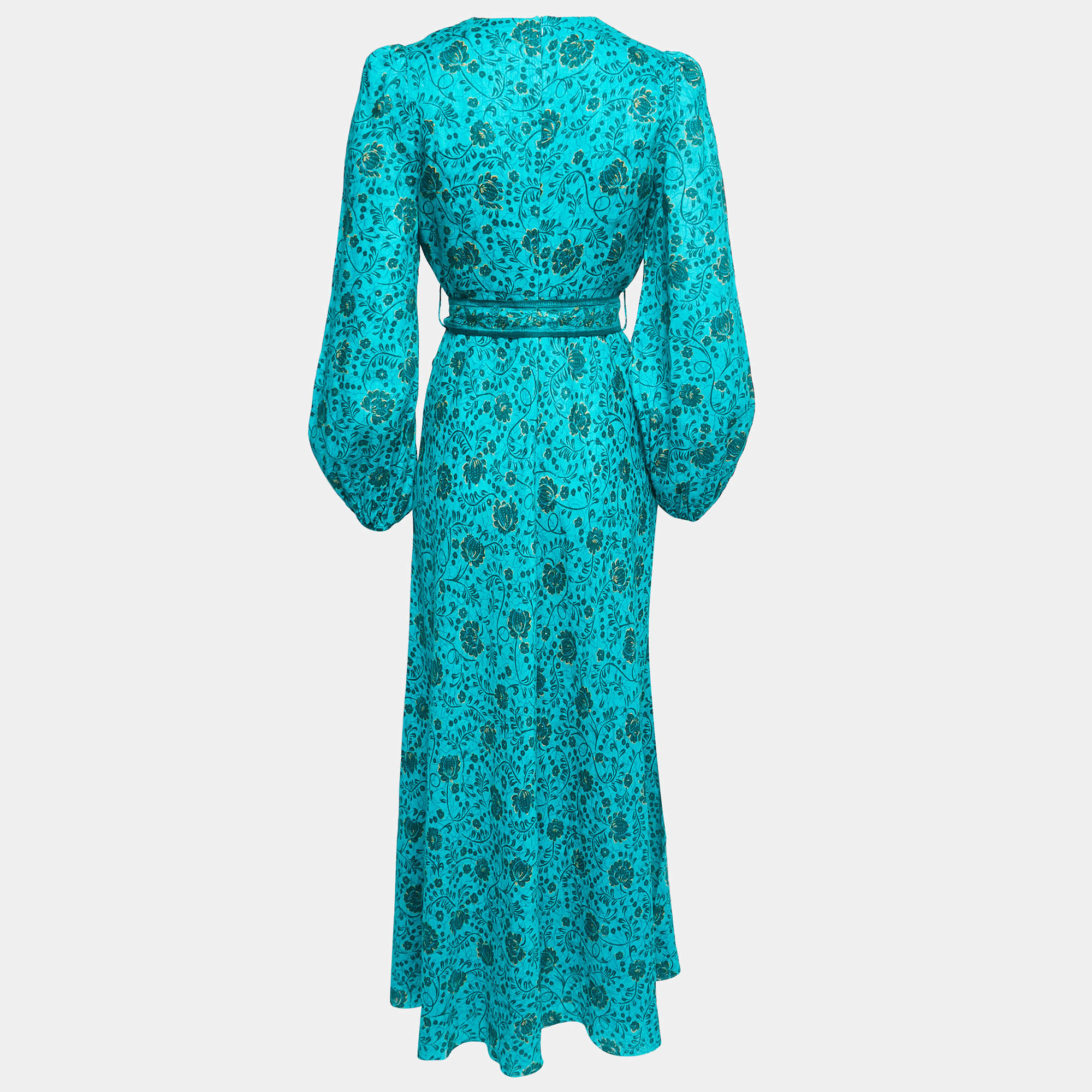 Zimmermann teal outlet dress