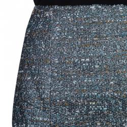 Pre Owned RED Valentino Grey Tweed Skirt M