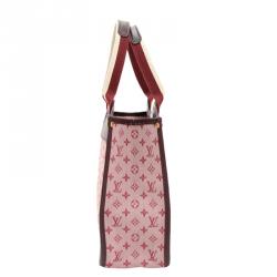 Pre Owned Louis Vuitton Burgundy Monogram Idylle Sac Kathleen Shoulder Bag