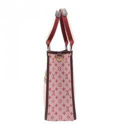 Pre Owned Louis Vuitton Burgundy Monogram Idylle Sac Kathleen Shoulder Bag