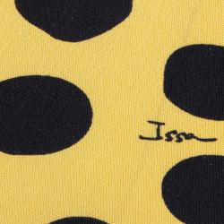 Pre Owned Issa London Yellow Multi-print Wrap Dress S