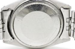 مملوكة مسبقًا ساعة يد رجالية رولكس ديتجاست ستانلس ستيل وذهب أصفر عيار 18 بيج فاتح 36مم