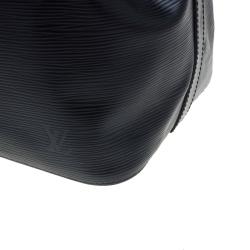Pre Owned Louis Vuitton Black Epi Leather Petite Noe Bag