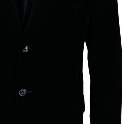 Pre Owned Z Zegna Men's Black Corduroy Blazer L